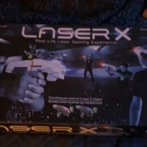 Laser x real life laser gaming experience.